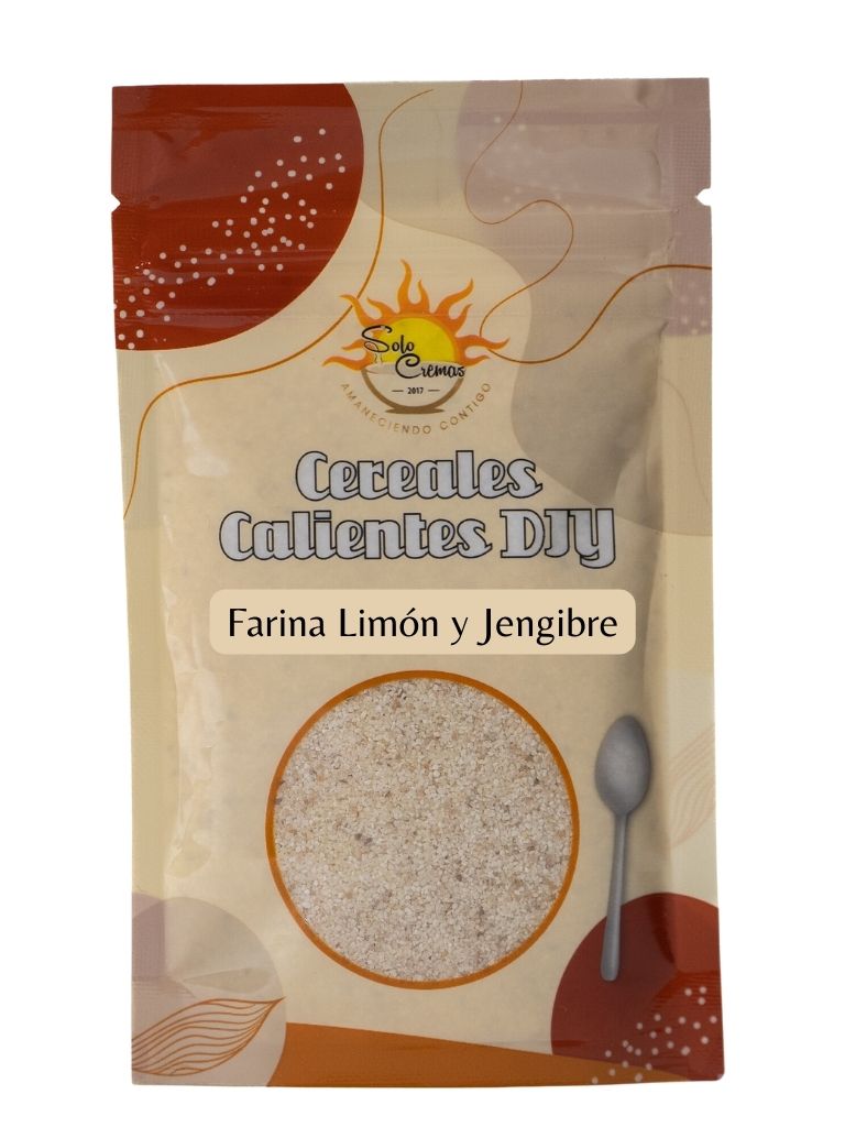Farina de Limón y Jengibre - Solo Cremas - Puerto Rico - Cereales Calientes